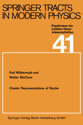 Cluster Representations of Nuclei (Springer Tracts in Modern Physics #41) book cover by K. Wildermuth, W. McClure