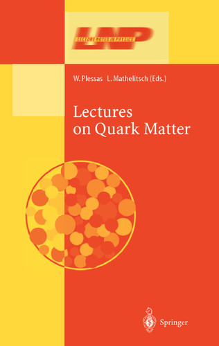 Lectures on Quark Matter (Lecture Notes in Physics #583) book cover by 