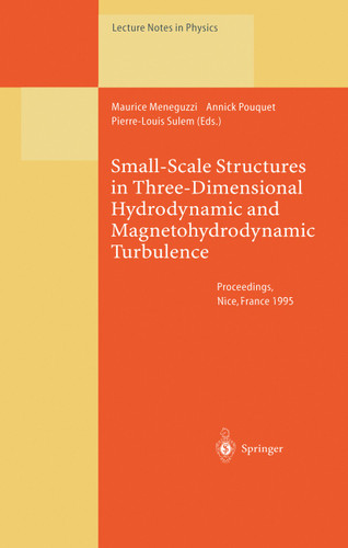 Small-Scale Structures in Three-Dimensional Hydrodynamic and Magnetohydrodynamic Turbulence: Proceedings of a Workshop Held at Nice, France, 10–13 January 1995 (Lecture Notes in Physics #462) book cover by 
