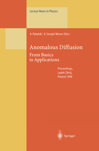 Anomalous Diffusion: From Basics to Applications (Lecture Notes in Physics #519) book cover by 