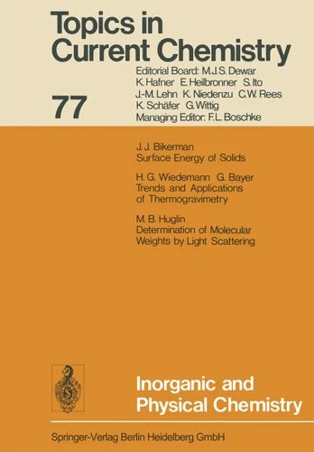 Inorganic and Physical Chemistry (Topics in Current Chemistry #77) book cover by 