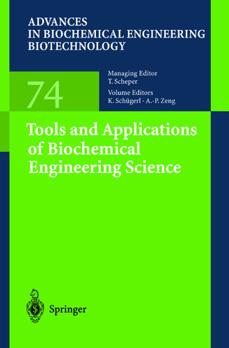 Tools and Applications of Biochemical Engineering Science (Advances in Biochemical Engineering/Biotechnology #74) book cover by 