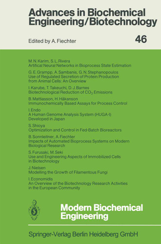 Modern Biochemical Engineering (Advances in Biochemical Engineering/Biotechnology #46) book cover by 