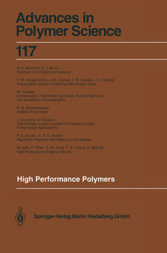 High Performance Polymers (Advances in Polymer Science #117) book cover by 