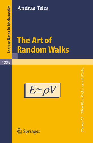 The Art of Random Walks (Lecture Notes in Mathematics #1885) book cover by Andras Telcs