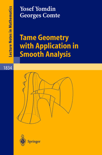 Tame Geometry with Application in Smooth Analysis (Lecture Notes in Mathematics #1834) book cover by Yosef Yomdin, Georges Comte