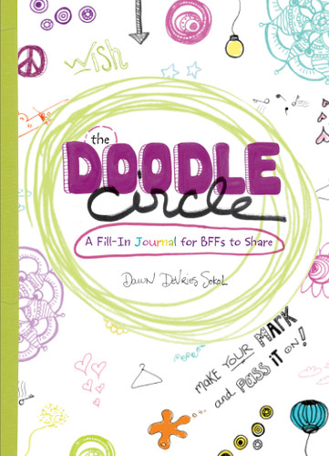 The Doodle Circle: A Fill-In Journal for BFFs to Share book cover by Dawn DeVries Sokol