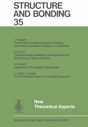 New Theoretical Aspects (Structure and Bonding #35) book cover by J.-F. Labarre, D. B. Cook, D. W. Smith, C. Furlani, C. Cauletti