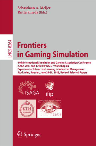 Frontiers in Gaming Simulation (Lecture Notes in Computer Science #8264) book cover by 