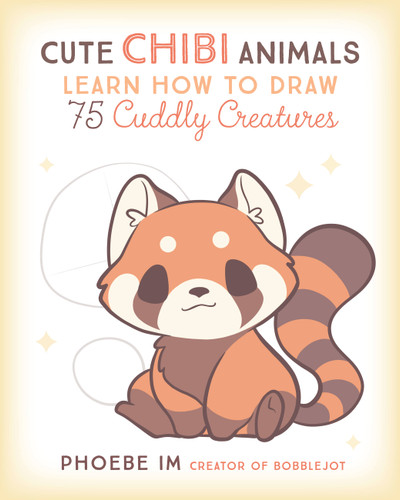 Cute Chibi Animals: Learn How to Draw 75 Cuddly Creatures (Cute and Cuddly Art) book cover by Phoebe Im