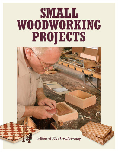 Small Woodworking Projects book cover by 