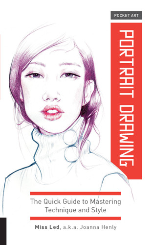 Pocket Art: Portrait Drawing: The Quick Guide to Mastering Technique and Style (Pocket Art) book cover by Joanna Henly