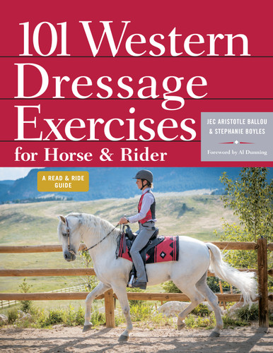 101 Western Dressage Exercises for Horse & Rider (Read & Ride) book cover by Jec Aristotle Ballou, Stephanie Boyles