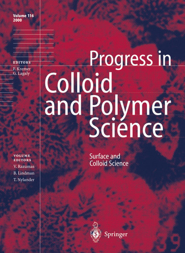 Surface and Colloid Science (Progress in Colloid and Polymer Science #116) book cover by 