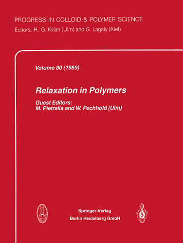 Relaxation in Polymers (Progress in Colloid and Polymer Science #80) book cover by 