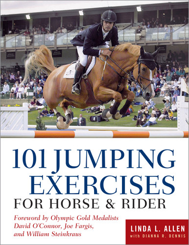 101 Jumping Exercises for Horse & Rider (Read & Ride) book cover by Dianna Robin Dennis, Linda Allen