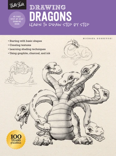 Drawing: Dragons: Learn to draw step by step (How to Draw & Paint) book cover by Michael Dobrzycki