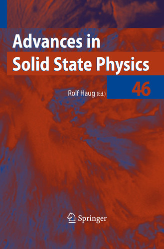 Advances in Solid State Physics 46 (Advances in Solid State Physics #46) book cover by 