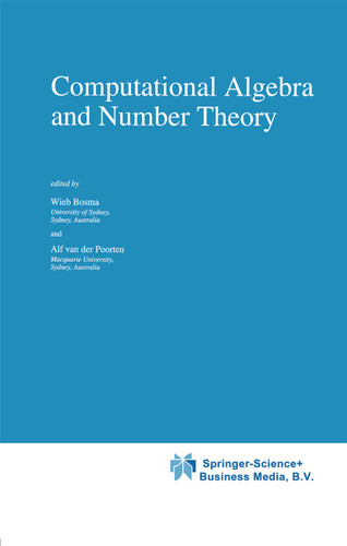 Computational Algebra and Number Theory (Mathematics and Its Applications #325) book cover by 