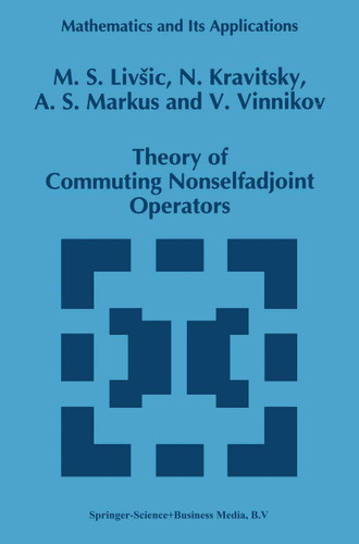 Theory of Commuting Nonselfadjoint Operators (Mathematics and Its Applications #332) book cover by M.S. Livsic, N. Kravitsky, A.S. Markus, V. Vinnikov