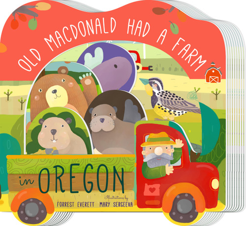 Old MacDonald Had a Farm in Oregon (Old MacDonald Had a Farm Regional Board) book cover by Forrest Everett