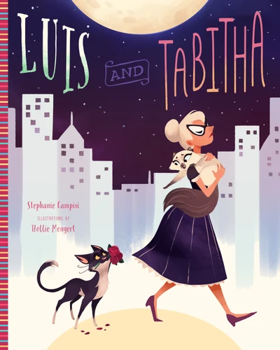 Luis and Tabitha book cover by Stephanie Campisi