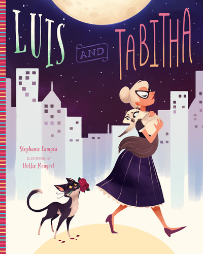 Luis and Tabitha book cover by Stephanie Campisi