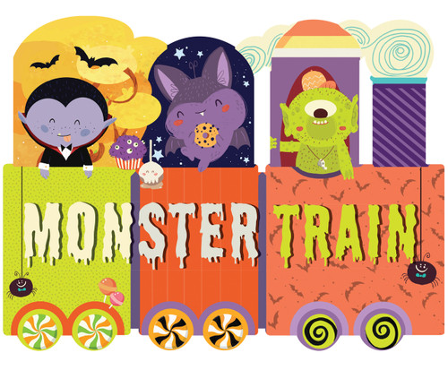 Monster Train (On-Track Learning) book cover by Susanna Covelli