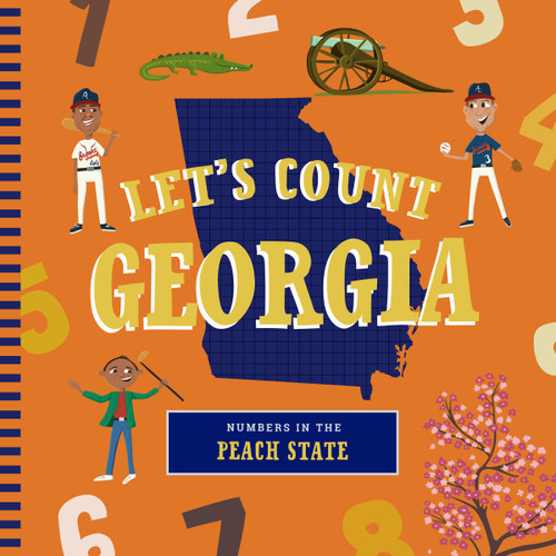 Let's Count Georgia (Let's Count Regional Board Books) book cover by Christopher Robbins