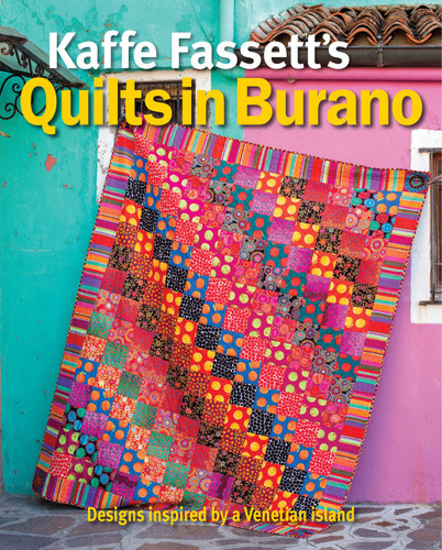 Kaffe Fassett's Quilts in Burano: Designs Inspired by a Venetian Island book cover by Kaffe Fassett