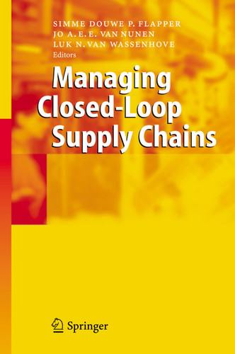 Managing Closed-Loop Supply Chains book cover by 