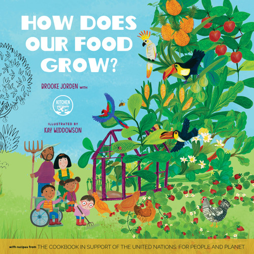 How Does Our Food Grow? book cover by Brooke Jorden