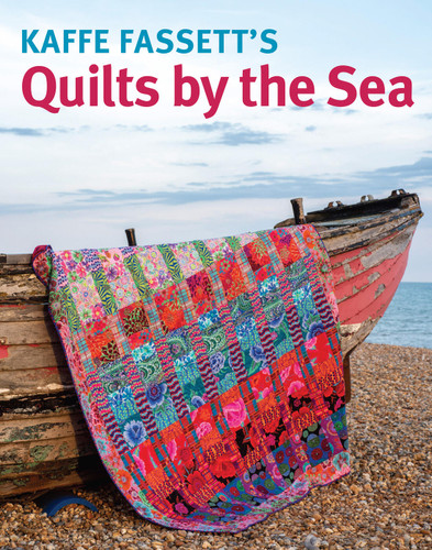 Kaffe Fassett's Quilts by the Sea book cover by Kaffe Fassett