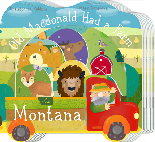 Old MacDonald Had a Farm in Montana book cover by Christopher Robbins