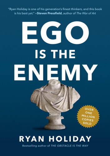 Ego Is the Enemy book cover by Ryan Holiday