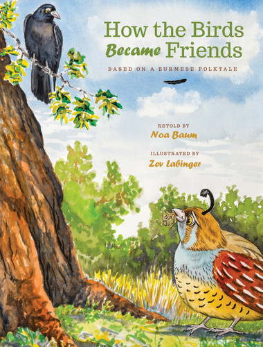 How the Birds Became Friends book cover by Noa Baum