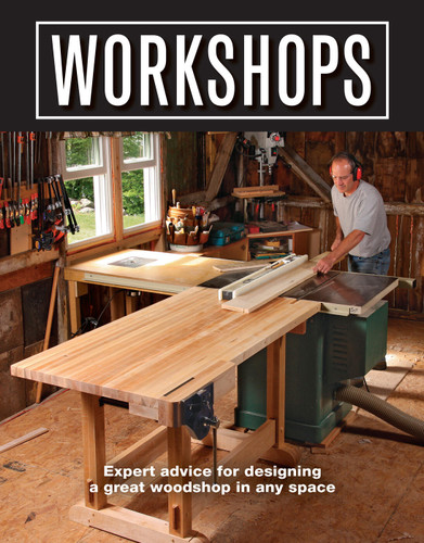Workshops: Expert Advice for Designing a Great Woodshop in Any Space book cover by 