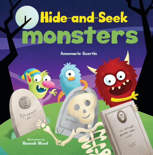 Hide-and-Seek Monsters: A Lift-the-Flap Book (Hide-and-Seek) book cover by Annemarie Riley Guertin