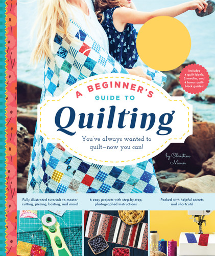A Beginner's Guide to Quilting book cover by Christine Mann