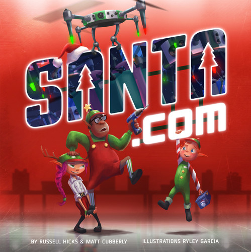 Santa.com book cover by Matt Cubberly, Russell Hicks