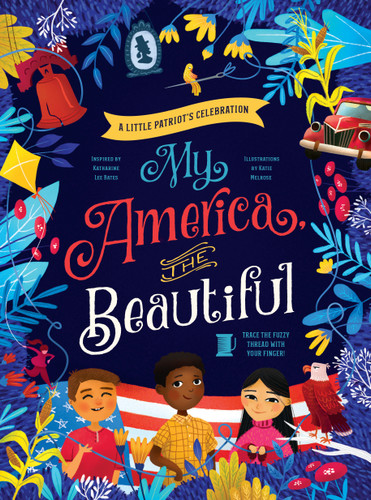My America, The Beautiful book cover by Katharine Lee Bates