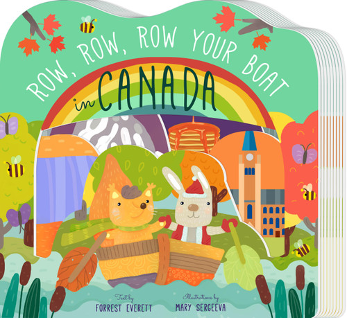 Row, Row, Row Your Boat in Canada (Row, Row, Row Your Boat Regional Board B) book cover by Forrest Everett
