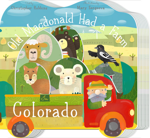 Old MacDonald Had a Farm in Colorado book cover by Christopher Robbins