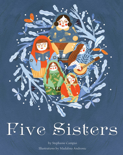 Five Sisters book cover by Stephanie Campisi