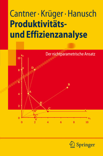 Produktivitäts- und Effizienzanalyse: Der nichtparametrische Ansatz (Springer-Lehrbuch) book cover by Uwe Cantner, Jens Krüger, Horst Hanusch