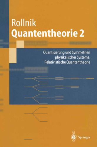 Quantentheorie 2: Quantisierung und Symmetrien physikalischer Systeme Relativistische Quantentheorie (Springer-Lehrbuch) book cover by Horst Rollnik