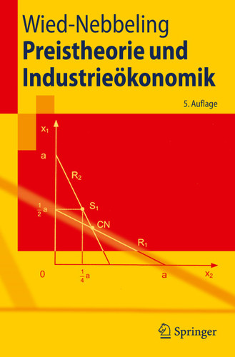 Preistheorie und Industrieökonomik (Springer-Lehrbuch) book cover by Susanne Wied-Nebbeling