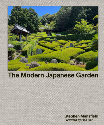 The Modern Japanese Garden book cover by Stephen Mansfield