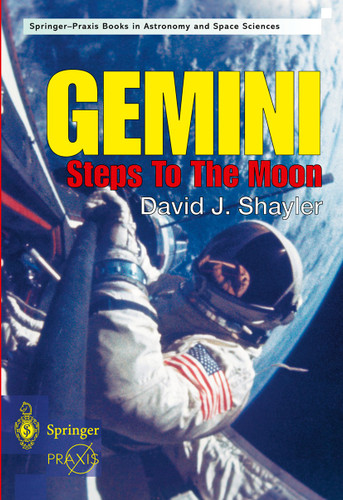 Gemini - Steps to the Moon (Springer Praxis Books) book cover by Shayler David