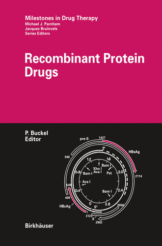 Recombinant Protein Drugs (Milestones in Drug Therapy) book cover by 